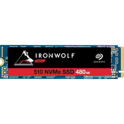 Seagate IronWolf 510 ZP480NM30011 480 GB Solid State Drive - M.2 2280 Internal - PCI Express - Conventional Magnetic Recording (CMR) Method