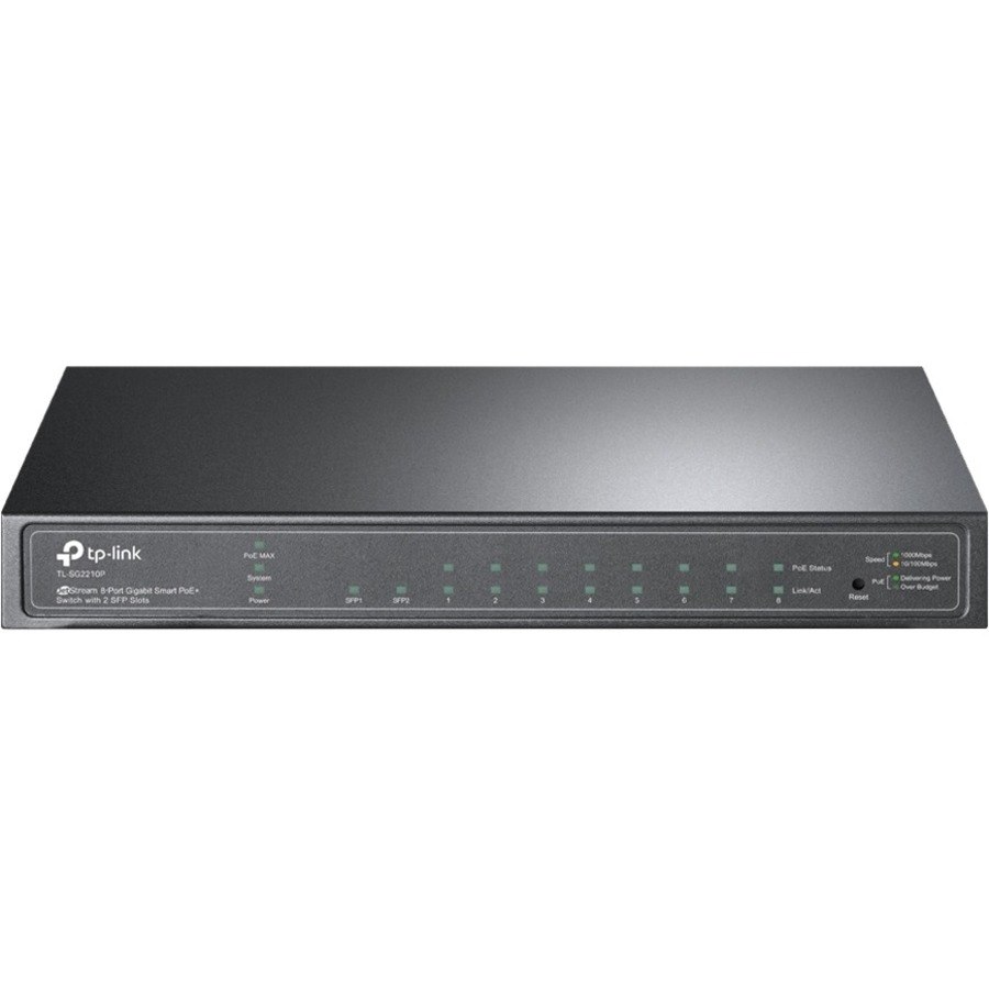 TP-Link JetStream TL-SG2210P 8 Ports Manageable Ethernet Switch