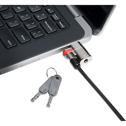 Kensington ClickSafe Keyed Laptop Lock for Dell Laptops and Tablets (custom-keyed)