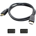 5PK 10ft HDMI 1.4 Male to HDMI 1.4 Male Black Cables Which Supports Ethernet Channel For Resolution Up to 4096x2160 (DCI 4K)