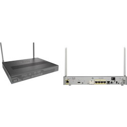 Cisco C887VA-WD Wi-Fi 4 IEEE 802.11n ADSL2+, VDSL2 Modem/Wireless Router