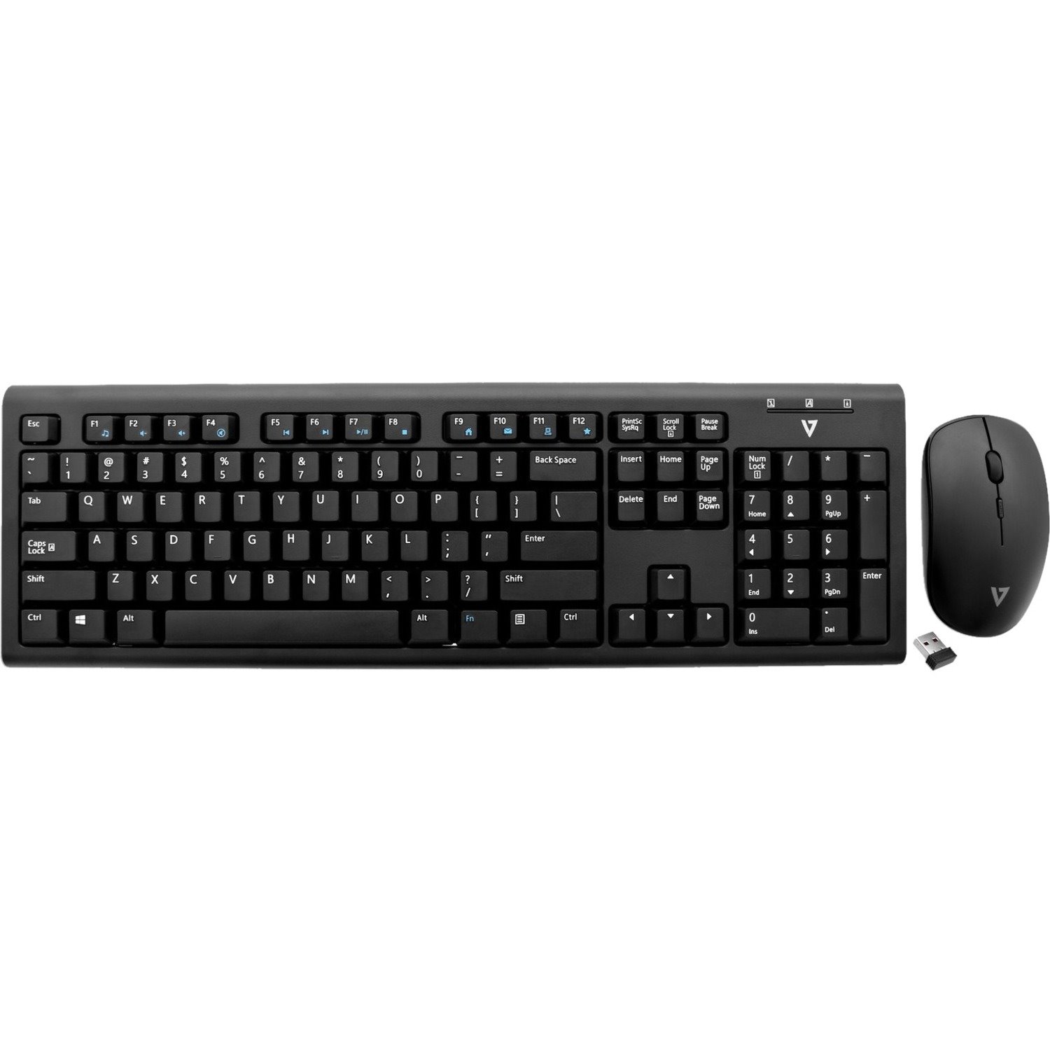 V7 Wireless Keyboard and Mouse Combo