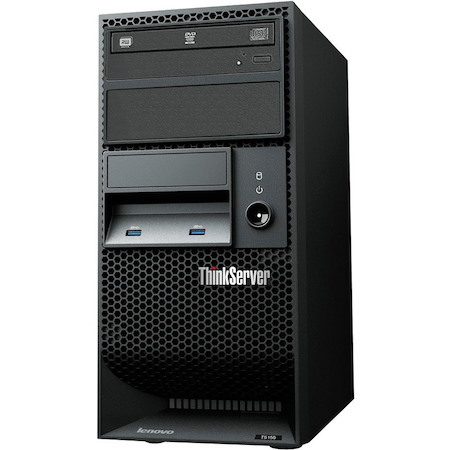 Lenovo ThinkServer TS150 70UD000VAZ 4U Tower Server - 1 x Intel Xeon E3-1245 v6 3.70 GHz - 8 GB RAM - Serial ATA/600 Controller