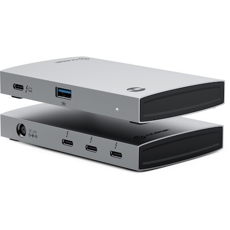 Alogic BLAZE Thunderbolt 4 Docking Station for Notebook/Desktop PC/Hard Drive/Monitor - Space Gray