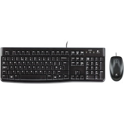 Logitech MK120 Keyboard & Mouse - Danish, Finnish, Norwegian, Swedish
