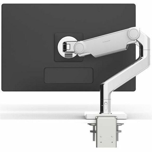 Humanscale M8.1 Mounting Arm for Monitor - Polished Aluminum, White