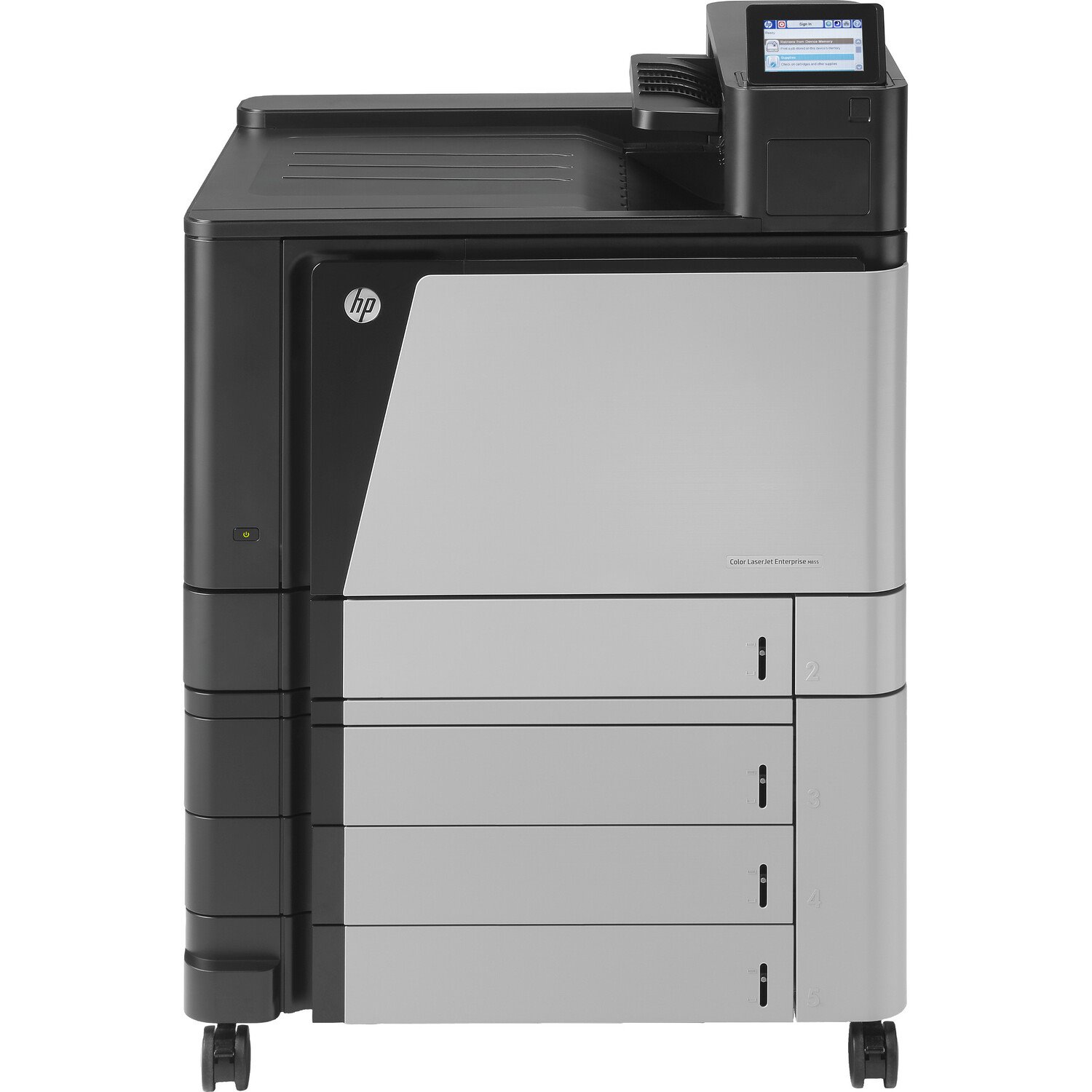 HP LaserJet M855xh Desktop Laser Printer - Colour