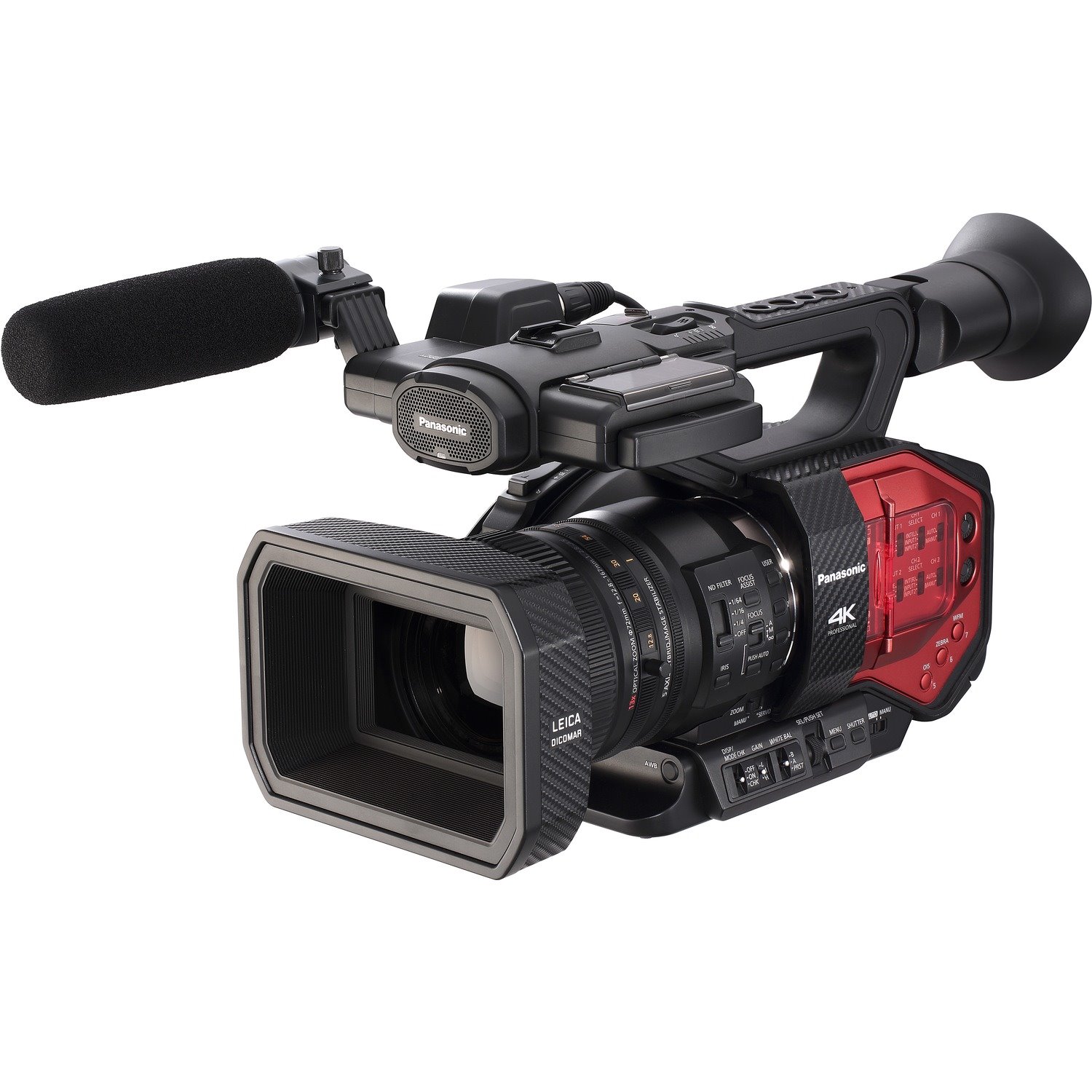 Panasonic AG-DVX200 Digital Camcorder - 4.3" LCD Touchscreen - MOS - 4K