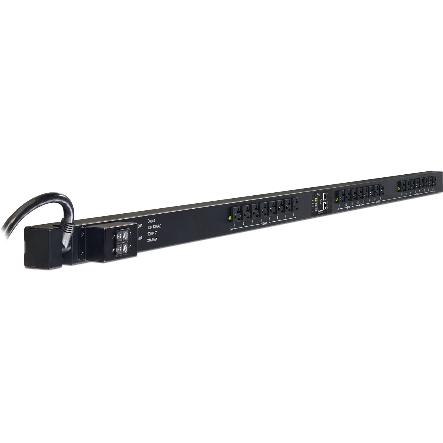 CyberPower PDU30SWVT24FNET 100 - 120 VAC 30A Switched PDU