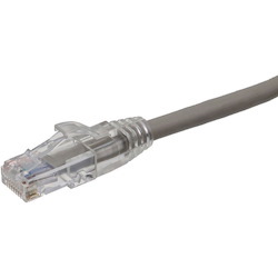 Axiom 10FT CAT6 UTP 550mhz Patch Cable Clear Snagless Boot (Gray) - TAA Compliant