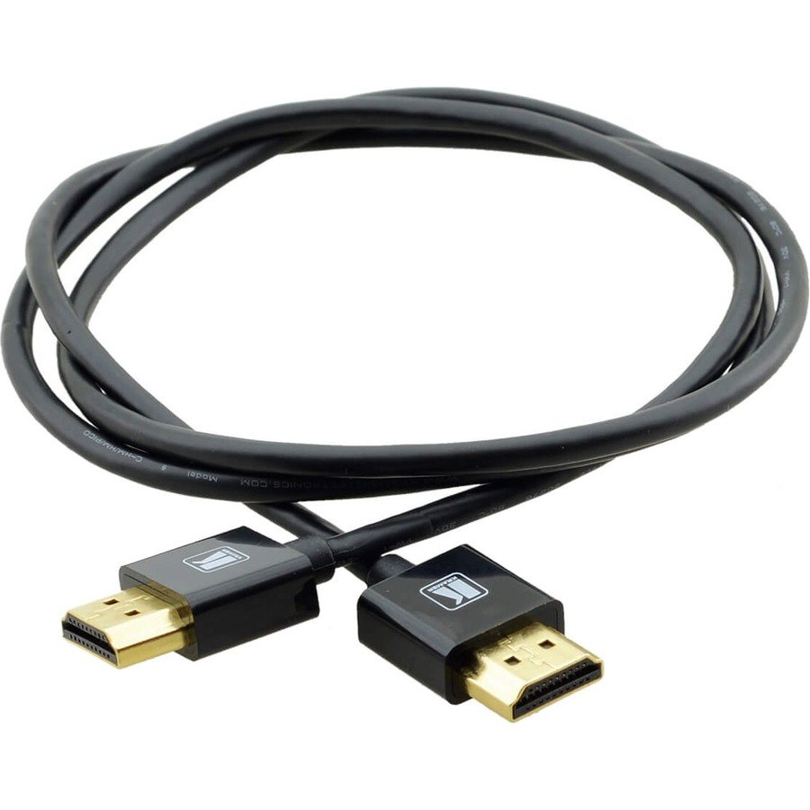 Kramer Ultra Slim Flexible High-Speed HDMI Cable with Ethernet - Black