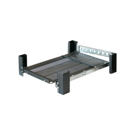 Rack Solutions 1U 115 Sliding Equipment Shelf 27in Depth with Cable Management Arm