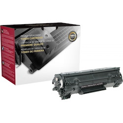 Clover Technologies Remanufactured Extended Yield Laser Toner Cartridge - Alternative for HP, Troy 36A (CB436A, CB436X, 02-81400-001, 2-81400-001) - Black Pack