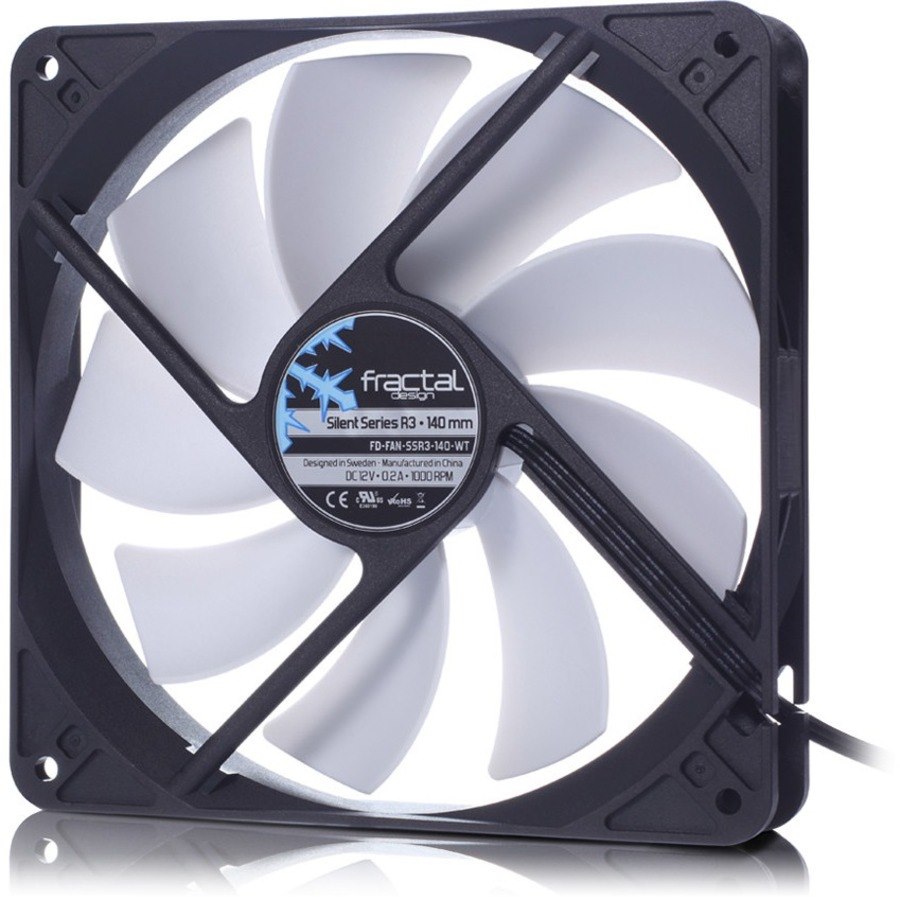 Fractal Design Silent R3 140mm Cooling Fan White