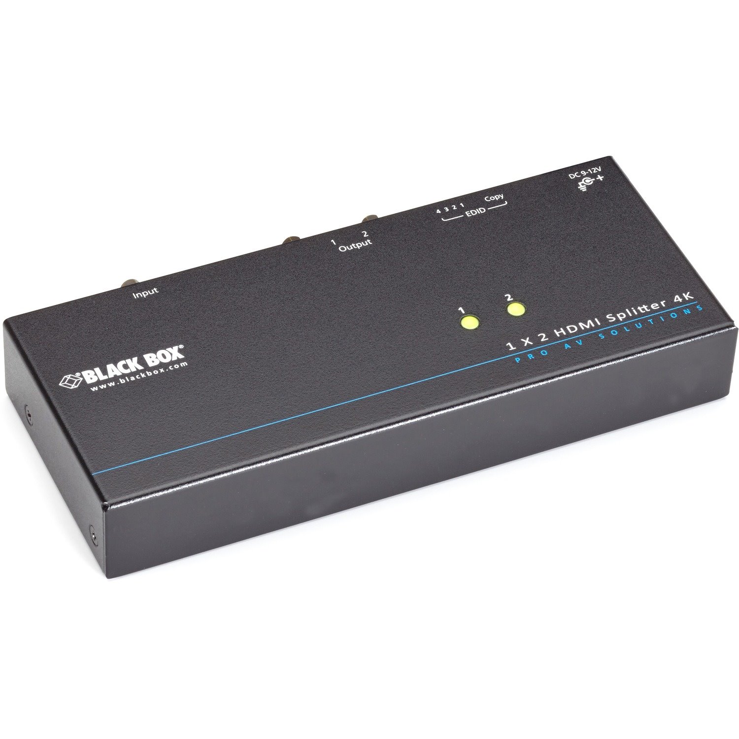 Black Box 4K HDMI Splitter - 1 x 2