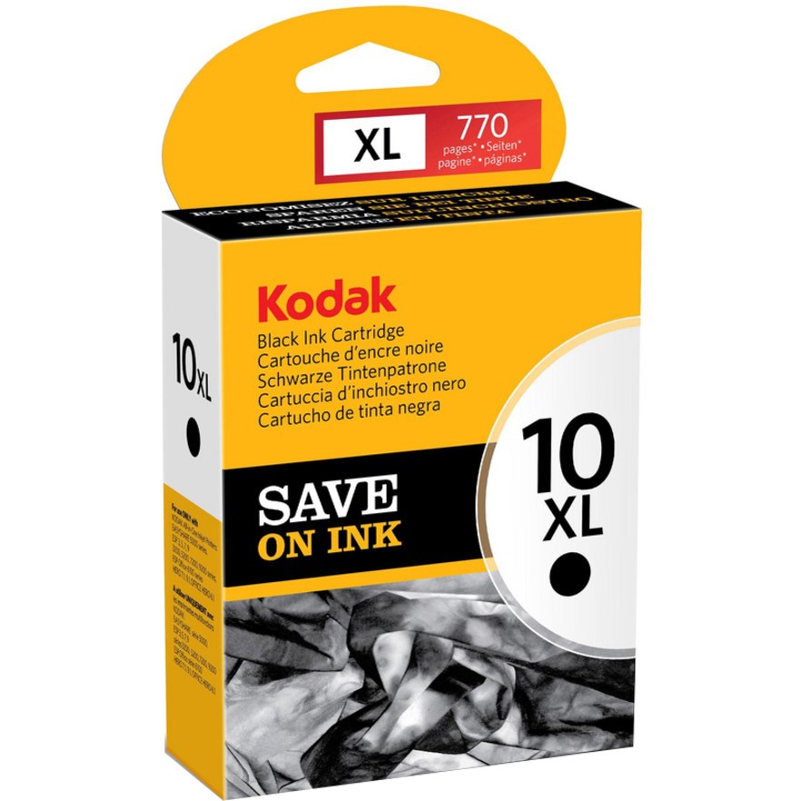 Kodak 10XL Original Inkjet Ink Cartridge - Black Pack