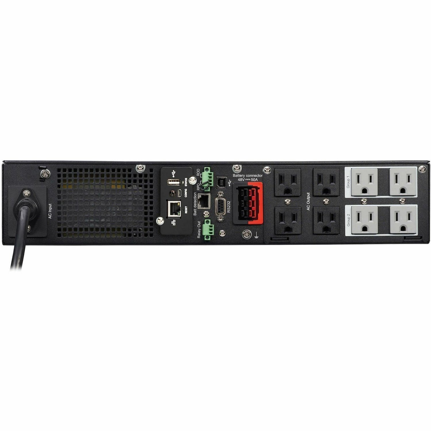 Eaton Tripp Lite Series SmartPro 1440VA 1440W 120V Line-Interactive Sine Wave UPS - 8 Outlets, Extended Run, Network Card Included, LCD, USB, DB9, 2U Rack/Tower