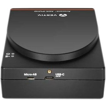 Vertiv Avocent IPUHD 4K IP KVM Device | IT Management | Remote KVM Access | KVM over IP| 4K | Native USB-C | HDMI, DP, MiniDP Adapters | 2-Year Factory Warranty - Optional Extended Warranty Available (ADX-IPUHD-400)
