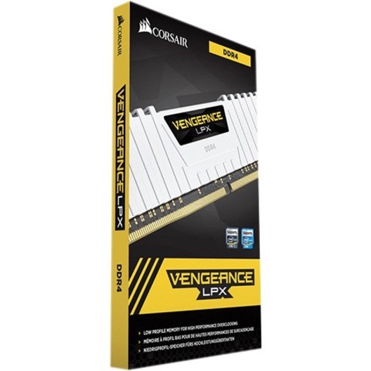 Corsair Vengeance LPX 16GB (2 x 8GB) DDR4 DRAM 3200MHz C16 Memory Kit - White