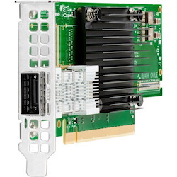 HPE InfiniBand HDR100/Ethernet 100Gb 1-port QSFP56 PCIe3 x16 MCX653105A-ECAT Adapter