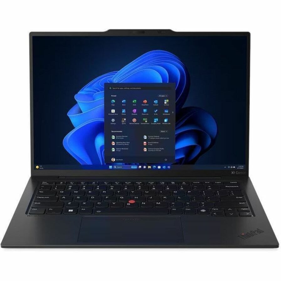 Lenovo ThinkPad X1 Carbon Gen 12 21KC002SAU 14" Touchscreen Notebook - Intel Core Ultra 7 155U - Intel Evo Platform - 16 GB - 512 GB SSD - English (US) Keyboard - Eclipse Black