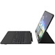 ZAGG Slim Book Go Keyboard/Cover Case (Book Fold) for 32.8 cm (12.9") Apple iPad Pro (2018) Tablet - Black