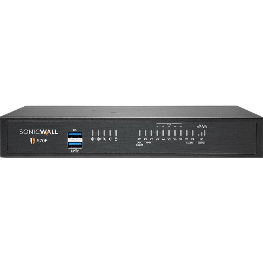 SonicWall TZ570P Network Security/Firewall Appliance