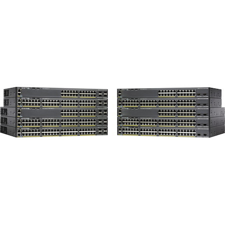 Cisco Catalyst 2960-X 2960X-48LPD-L 48 Ports Manageable Ethernet Switch - Gigabit Ethernet, 10 Gigabit Ethernet - 10/100/1000Base-T, 10GBase-X