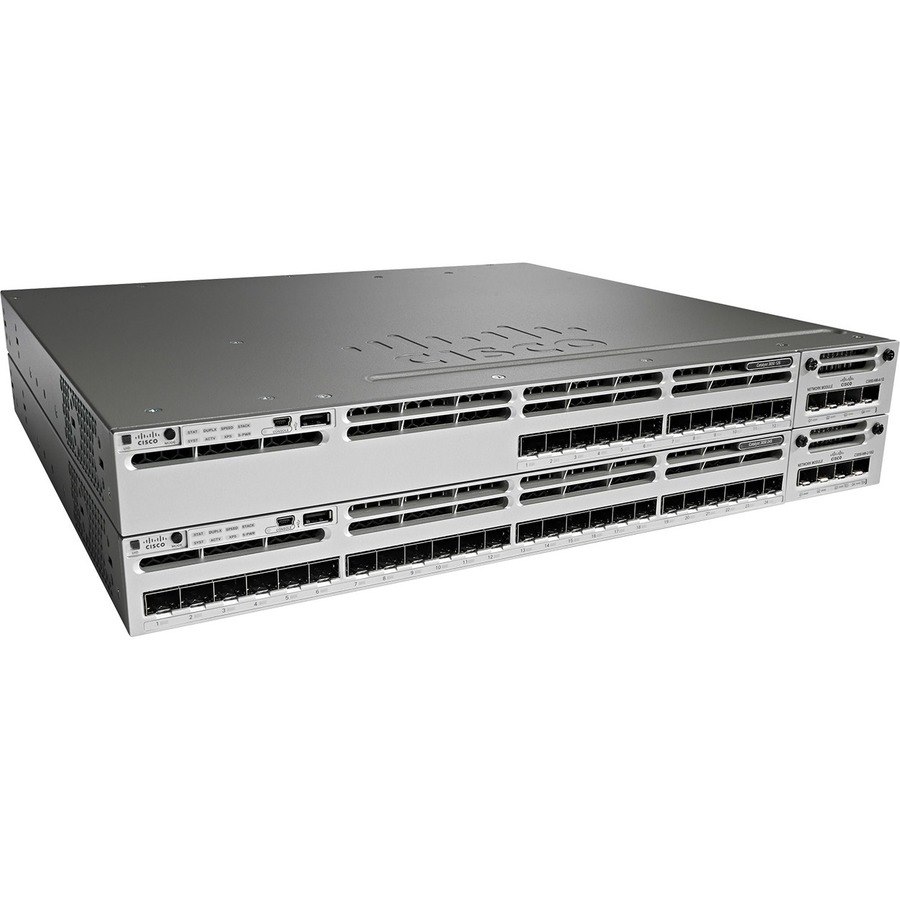 Cisco Catalyst 3850 WS-C3850-24S-E Manageable Layer 3 Switch - 1000Base-X