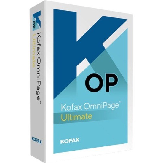 Kofax OmniPage v.19 Ultimate - Upgrade Package - 1 User - Standard