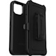 OtterBox Defender Rugged Carrying Case (Holster) Apple iPhone 14 Smartphone - Black