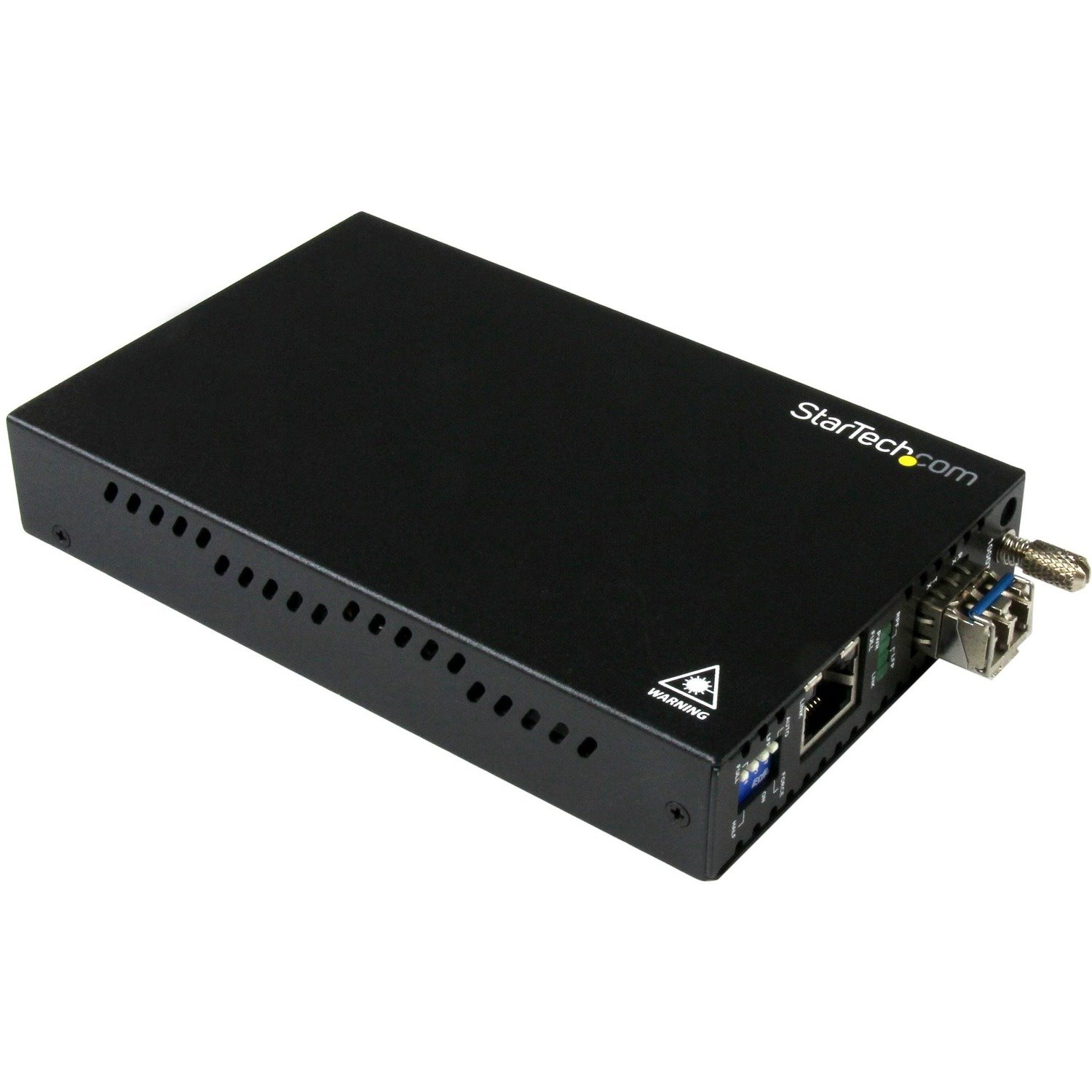 StarTech.com Singlemode (SM) LC Fiber Media Converter for 1Gbe Network - 10km - Gigabit Ethernet - 1310nm - with SFP Transceiver (ET91000SM10)