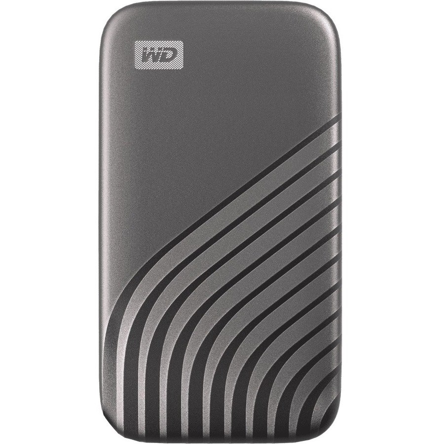 WD My Passport WDBAGF0020BGY-WESN 2 TB Portable Solid State Drive - External - Space Gray