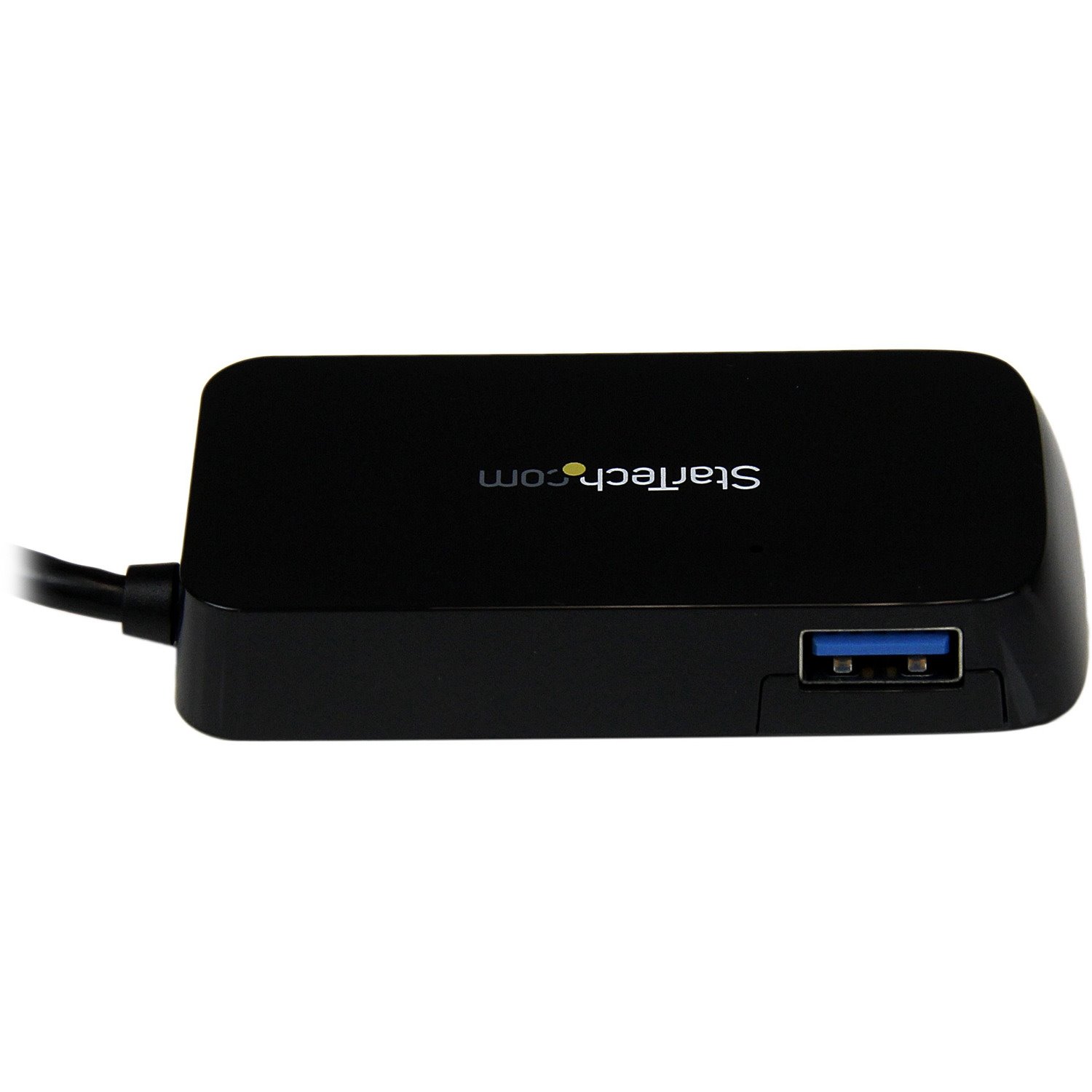 StarTech.com Portable 4 Port SuperSpeed Mini USB 3.0 Hub - 5Gbps - Black