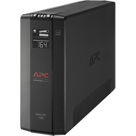 APC by Schneider Electric Back UPS Pro BX1500M, Compact Tower, 1500VA, AVR, LCD, 120V