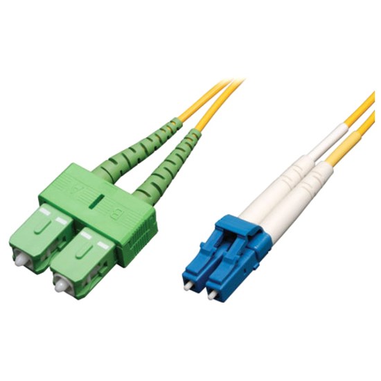 Eaton Tripp Lite Series Duplex Singlemode 9/125 Fiber Patch Cable (LC to SC/APC), 2M (6 ft.)