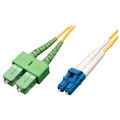 Eaton Tripp Lite Series Duplex Singlemode 9/125 Fiber Patch Cable (LC to SC/APC), 1M (3 ft.)
