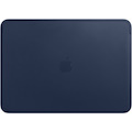 Apple Leather Sleeve Carrying Case (Sleeve) for 33 cm (13") MacBook Pro - Midnight Blue