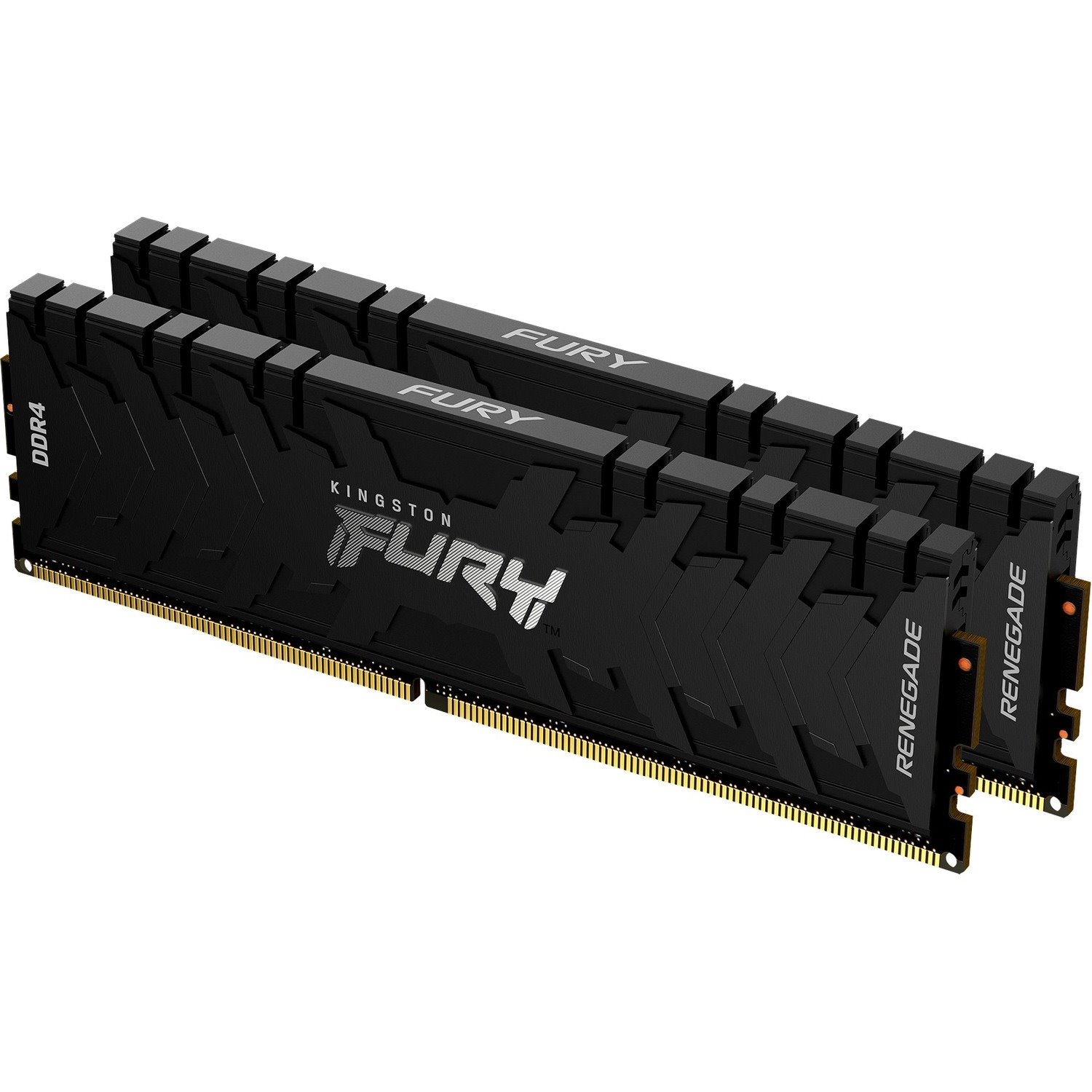 Kingston FURY Renegade RAM Module for Motherboard - 16 GB (2 x 8GB) - DDR4-3200/PC4-25600 DDR4 SDRAM - 3200 MHz Single-rank Memory - CL16 - 1.35 V