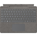 Microsoft Signature Keyboard/Cover Case Microsoft Surface Pro X, Surface Pro 8 Tablet - Platinum