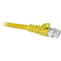 ENET Cat6 Yellow 1 Foot Patch Cable with Snagless Molded Boot (UTP) High-Quality Network Patch Cable RJ45 to RJ45 - 1Ft