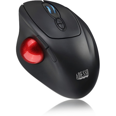 Adesso iMouse T30 Mouse - Radio Frequency - USB - Optical - 7 Button(s) - Black