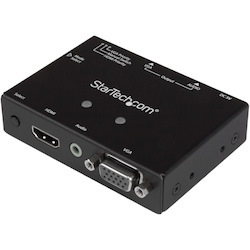 StarTech.com 2x1 VGA + HDMI to VGA Converter Switch w/ Priority Switching -1080p