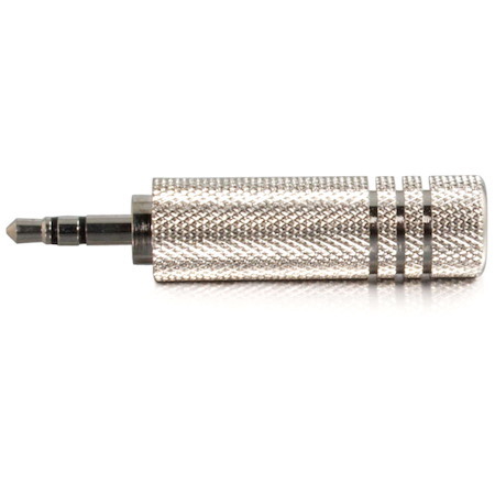 C2G 3.5mm Stereo Male to 6.3mm (1/4in) Stereo Female Adapter