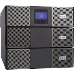 Eaton 9PX 11kVA 10kW 208V Online Double-Conversion UPS - Hardwired Input, 8x 5-20R, 2 L14-30R, 3 L6-30R Hardwired Outlets, Cybersecure Network Card, Extended Run, 9U - Battery Backup