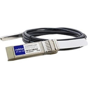 AddOn ADTRAN 1710484F1 Compatible TAA Compliant 10GBase-CU SFP+ to SFP+ Direct Attach Cable (Passive Twinax, 1m)
