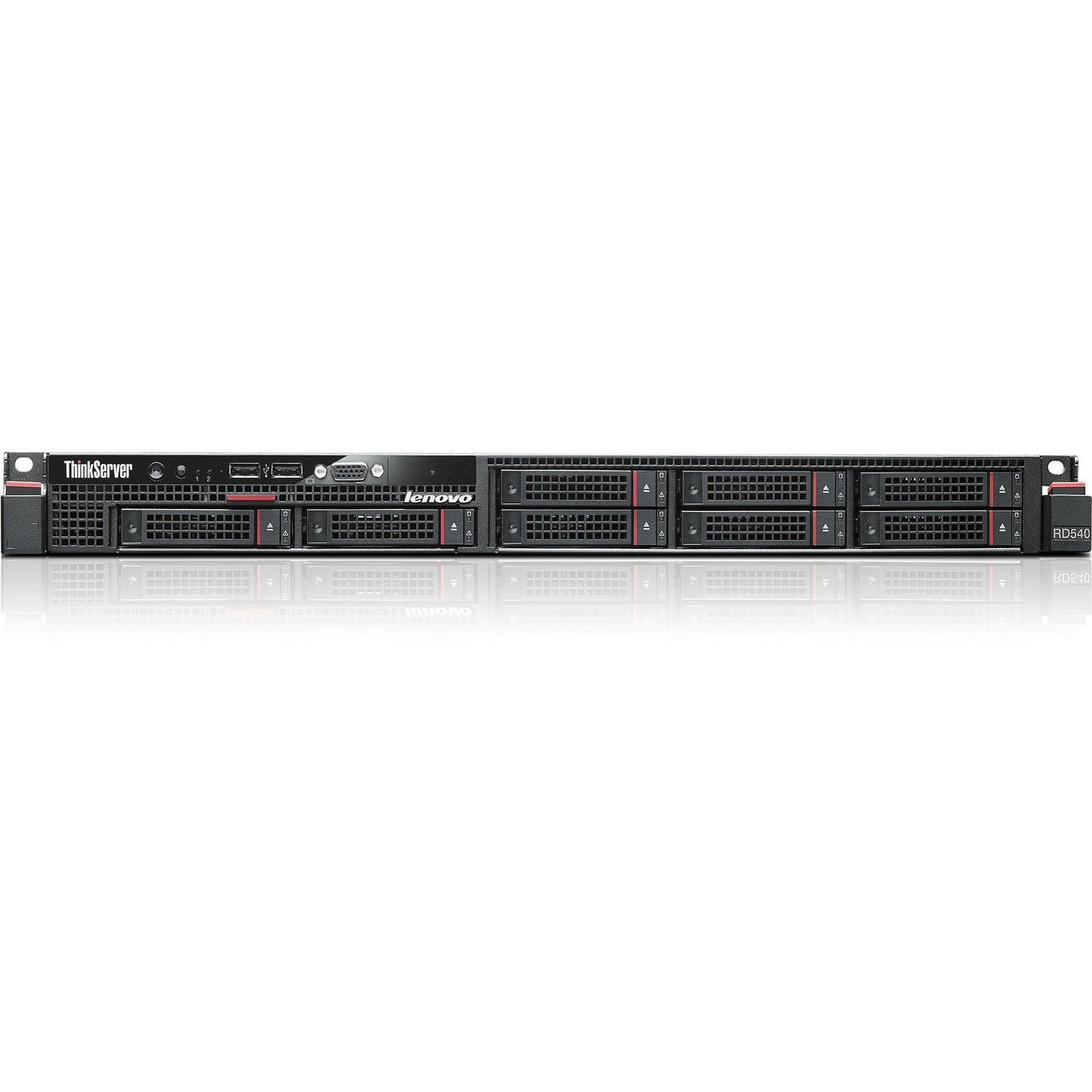 Lenovo ThinkServer RD540 70AR0000UX 1U Rack Server - 1 x Intel Xeon E5-2620 v2 2.10 GHz - 8 GB RAM - 6Gb/s SAS, Serial ATA/600 Controller