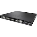 Cisco Catalyst 3650 WS-3650-48TS 48 Ports Manageable Layer 3 Switch - Gigabit Ethernet - 10/100/1000Base-T, 1000Base-X - Refurbished