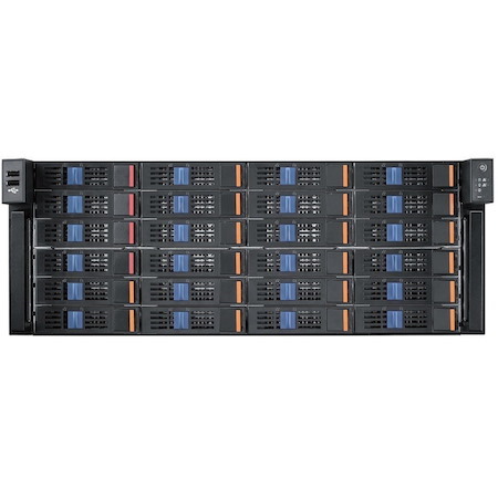 Advantech 4U Storage Chassis for ATX/EATX Serverboard with 24 Hot-swap Drive Bays