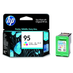 HP 95 Original Inkjet Ink Cartridge - Cyan, Magenta, Yellow Pack